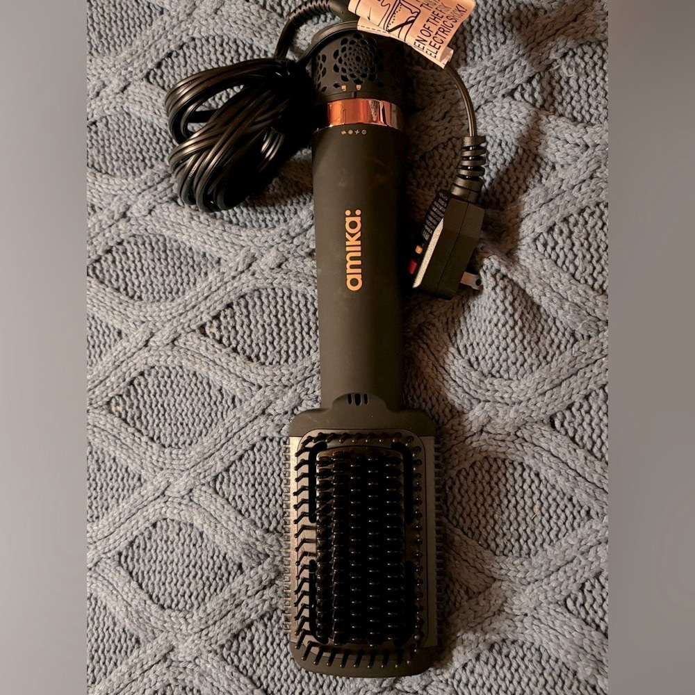 Amika: 2 in 1 Double Agent Hair dryer:straightener NEW UNUSED WORKS
